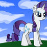 Rarity the Big Pony - commission