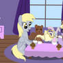 Dinky's tea party - commission