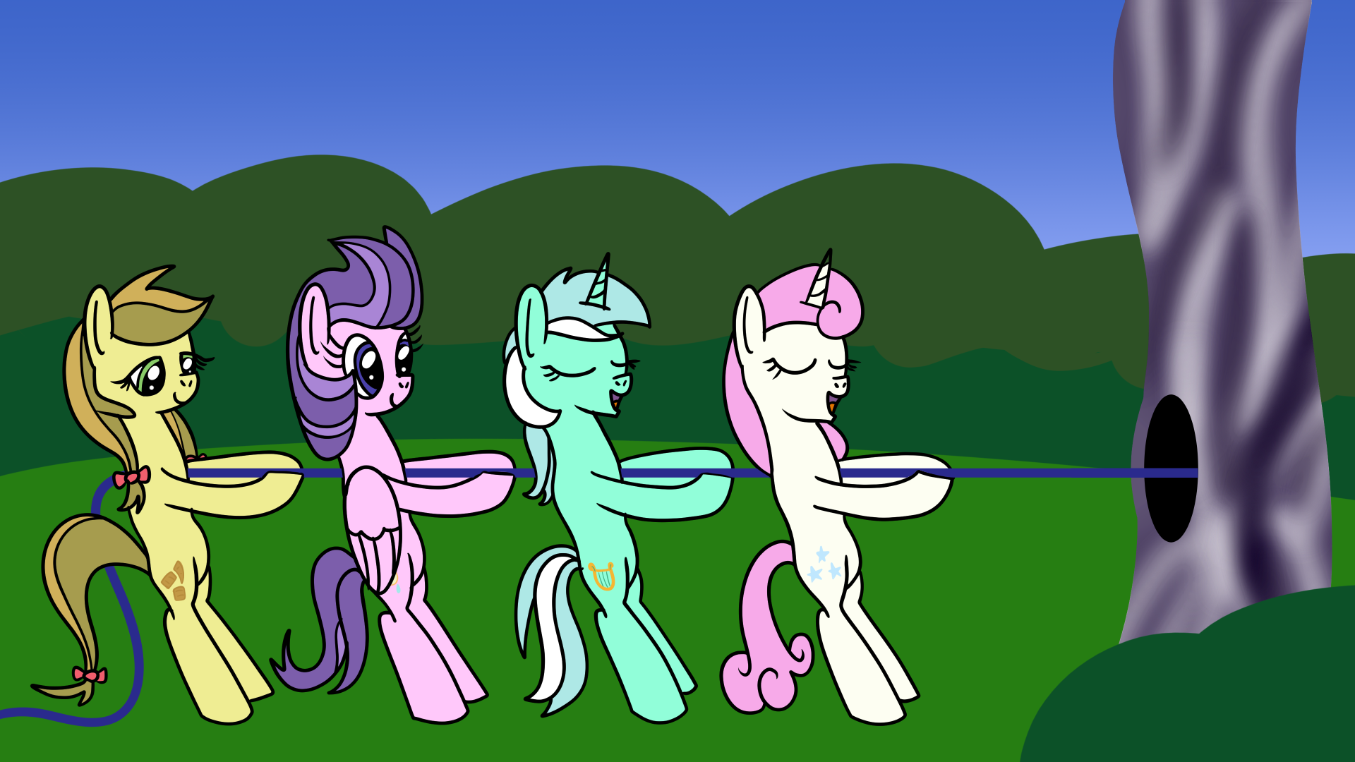 Fun Pull of Laughs - commission