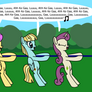 The Big Pull of Trio Ponies - commission