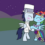 Filly Rainbow and Soarin's new love - commission