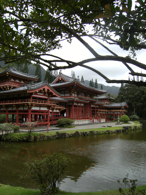 Framed Byodo-In Temple