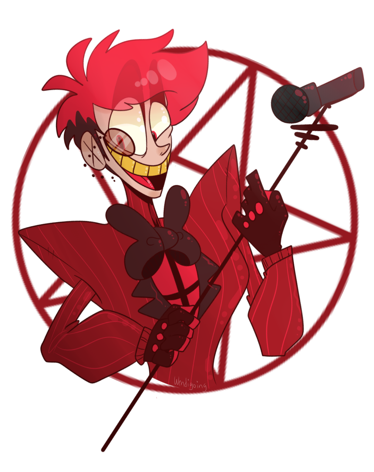 pics Alastor Human Form Fanart hazbin hotel alastor human fanart