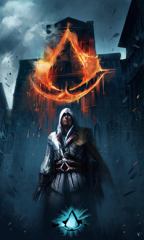 Assassin's Creed [2007] CoverArt by BelkacemRezgui on DeviantArt