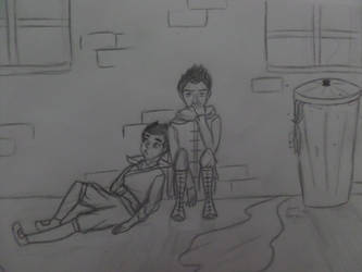 Brothers - Mako and Bolin (WIP?) by Casey-The-Fruit-Cake