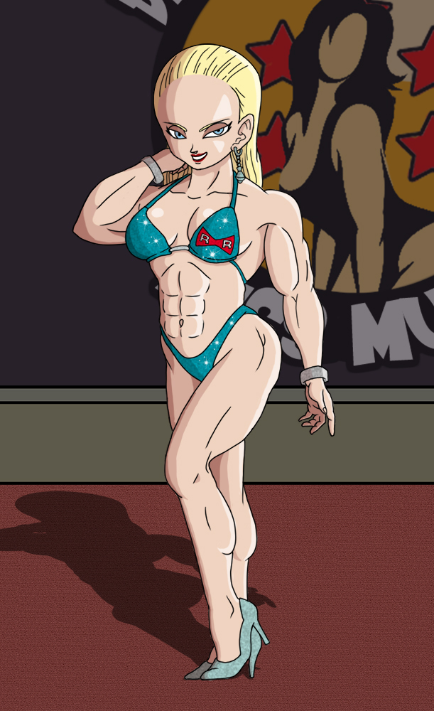 Dragon World Miss Muscle - Android 18