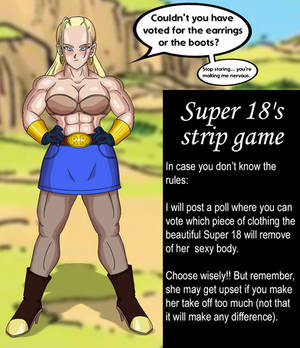 Super 18 strip game - no blouse
