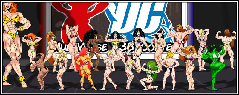Marvel vs DC MFBB Contest - Bodybuilder division