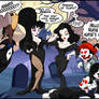 Halloween with Hello Nurse and Miss Vavoom