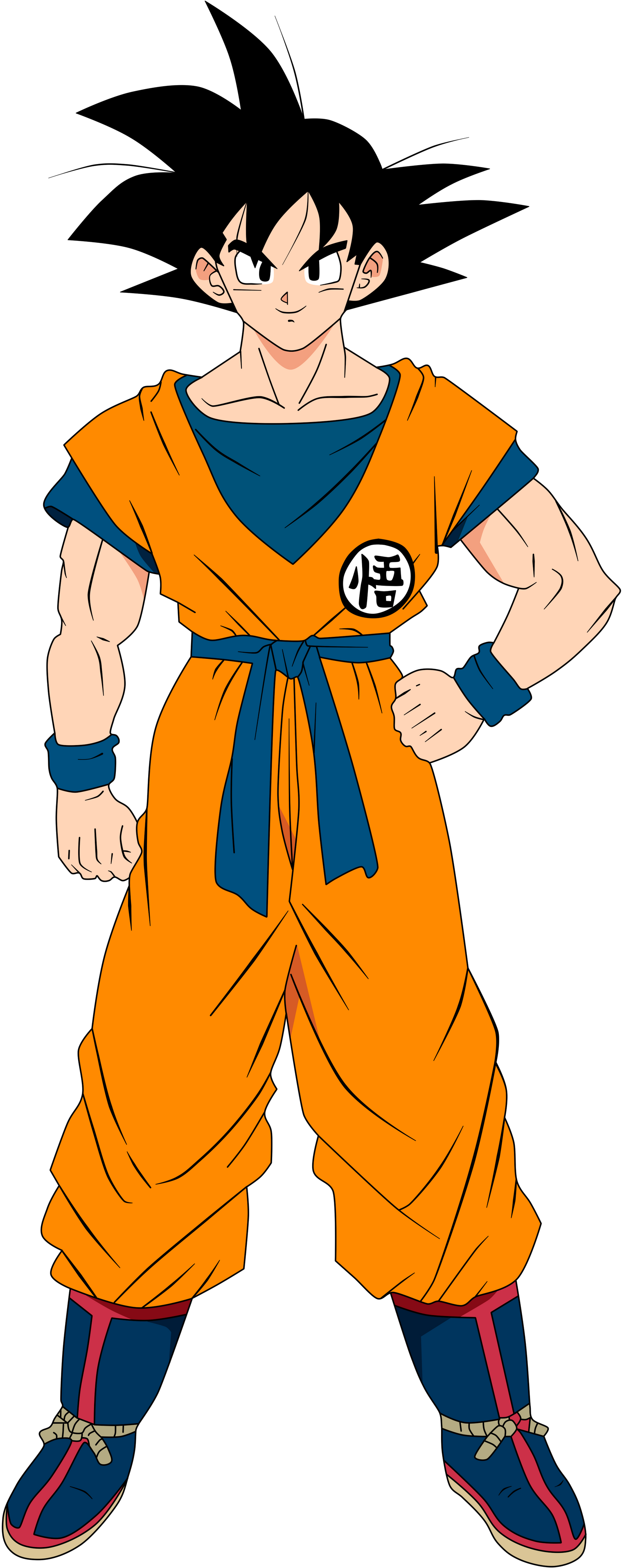 Shintani Goku (Naohiro Shintani style) by RubensArts on DeviantArt