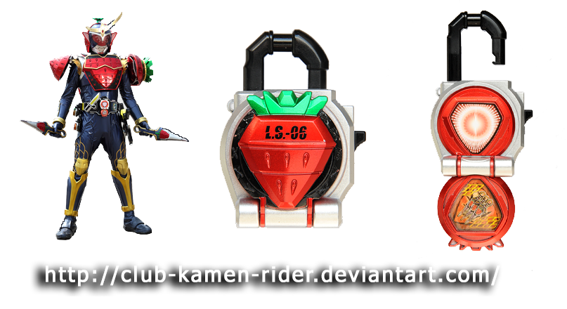 Kamen Rider Lock Kamen Rider Gaim - Lock Seed 02 Ichigo by Kamen-Riders on DeviantArt