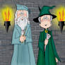 McGonagall and Dumbledore