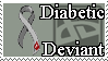 Diabetic Deviant Stamp