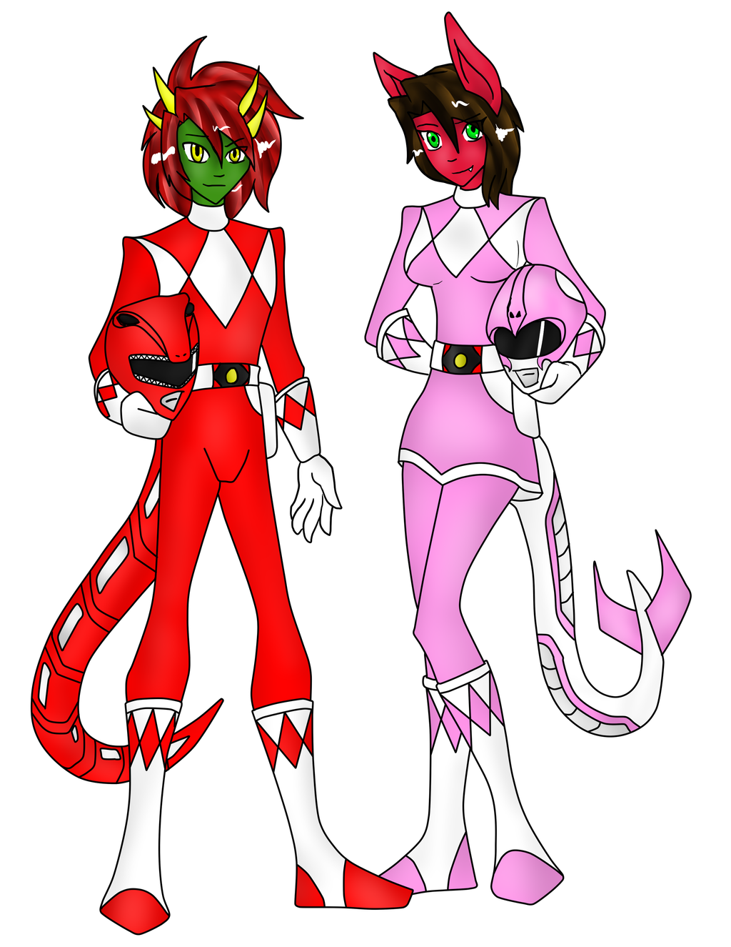 Kaiju Power Rangers (Pack II) by Azure-Arts on DeviantArt