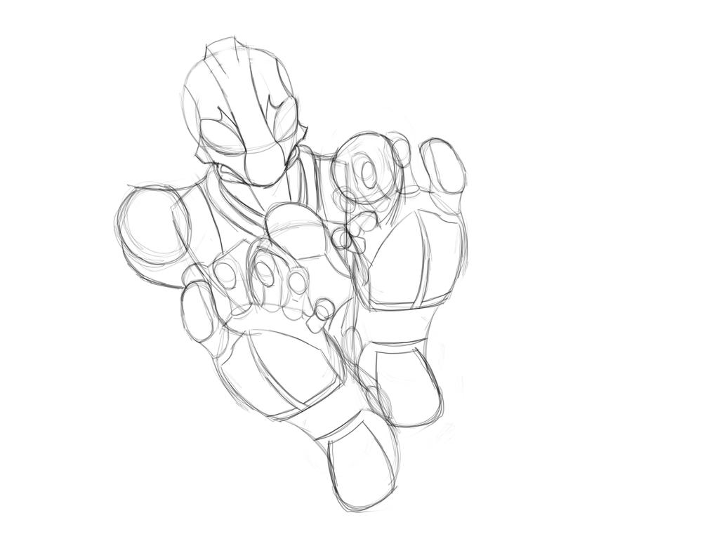 Bio-alien Feet (WIP) by Azure-Arts on DeviantArt