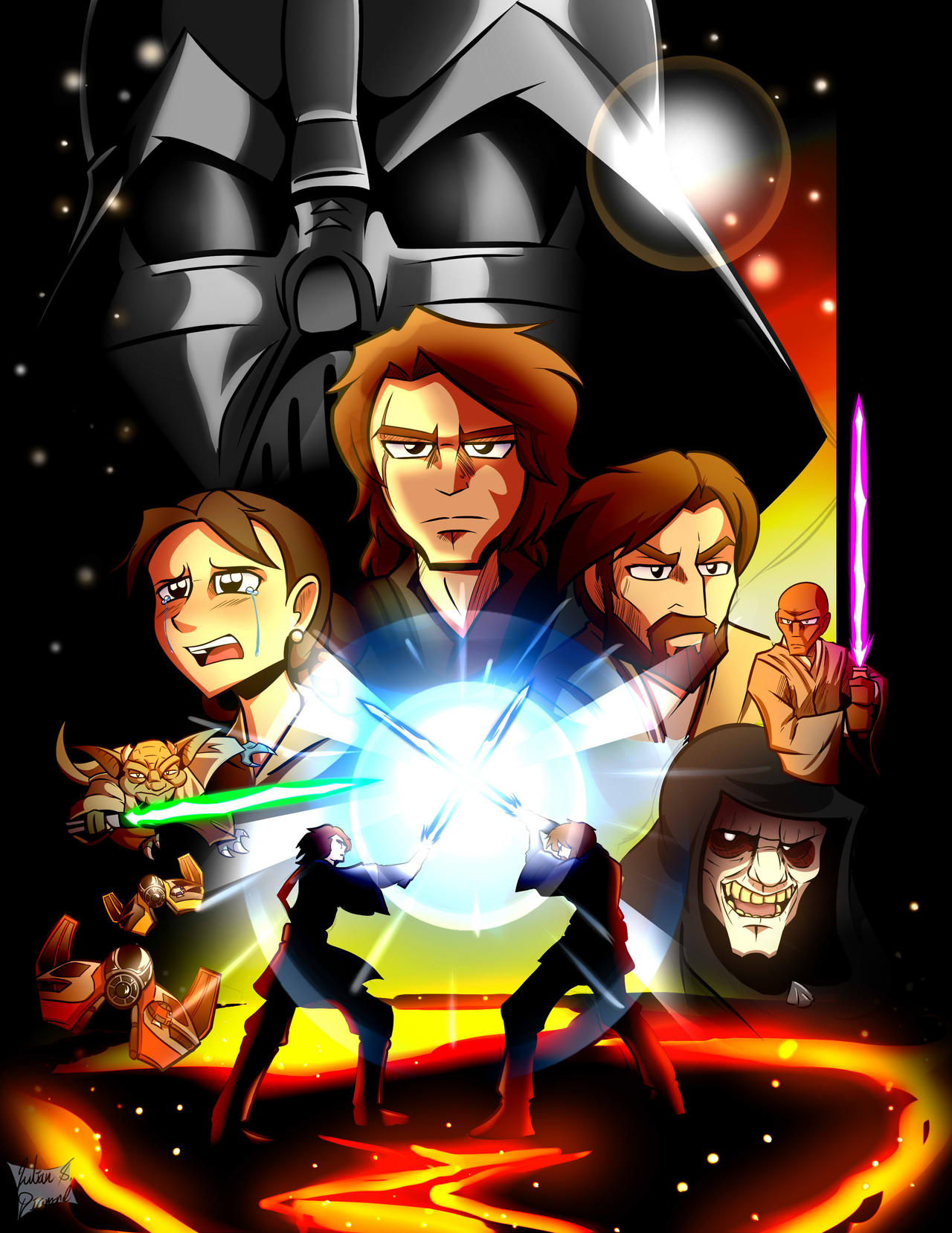Sith Reaver Revenge of the Sith by Azure-Arts on DeviantArt