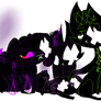 Shadow Cat Family Portrait 2