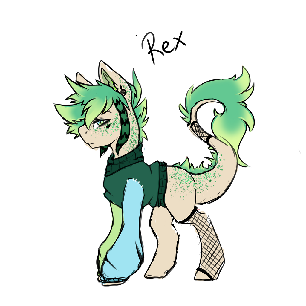 Add Rex rex ref sheet by bigkitty365 on DeviantArt