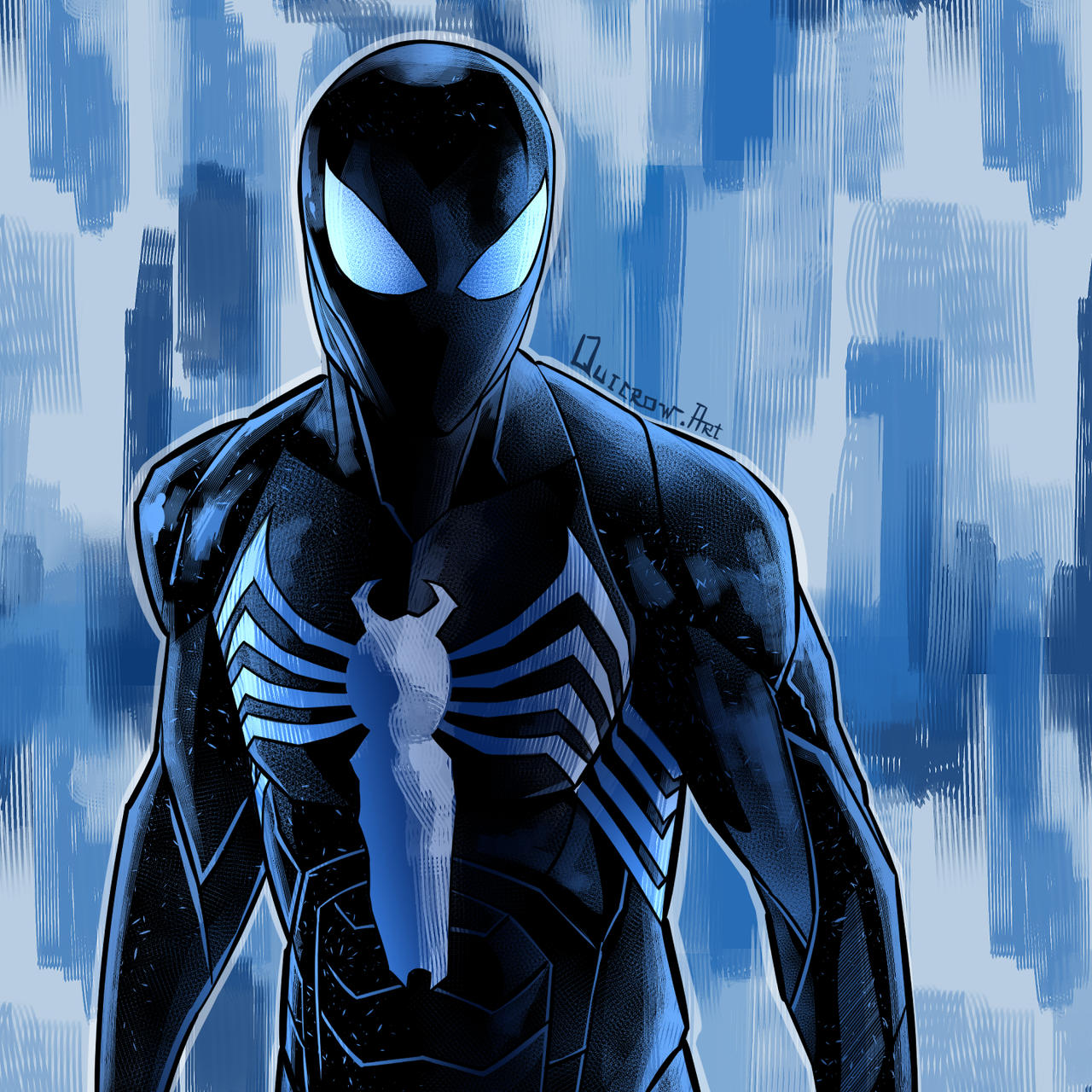 Peter - Symbiote ( Spiderman 2 PS5 )  Symbiote spiderman, Spider man 2,  Black spiderman