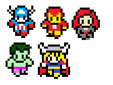 Avengers sprites