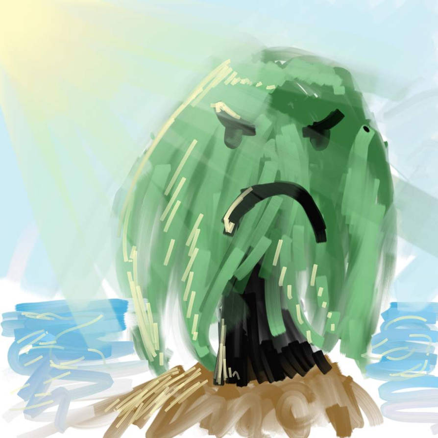 the grumpy tree by Duet on DeviantArt
