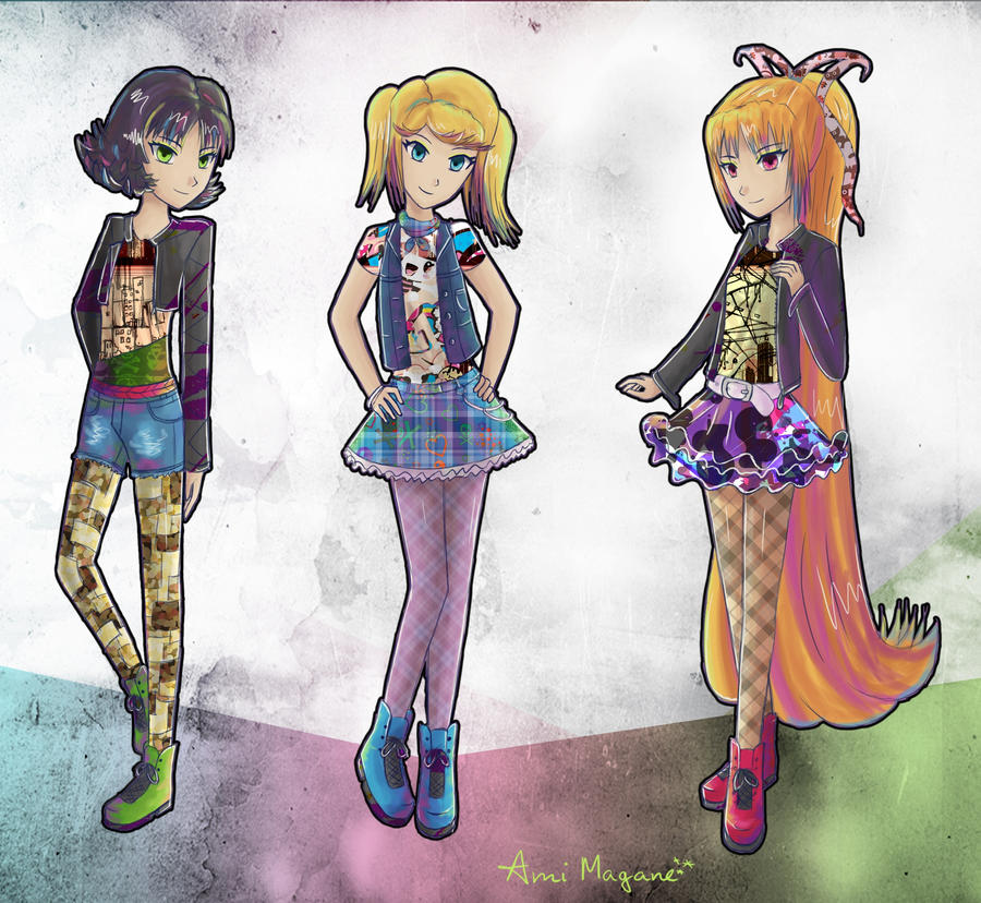 Powerpuff Style. Deviantart _-Powerpuff Style-_ by Ami-Magane on DeviantArt