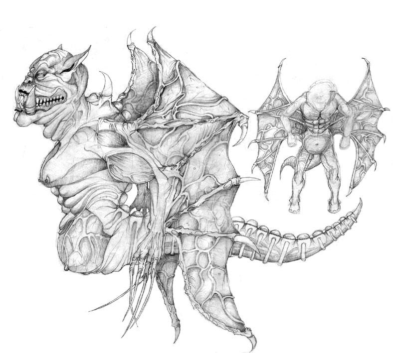 Monster designs 15 by Zapptaa on DeviantArt