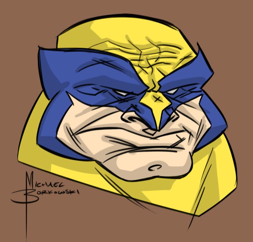 Wolverine warm up sketch