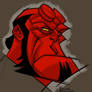 Hellboy warm up sketch