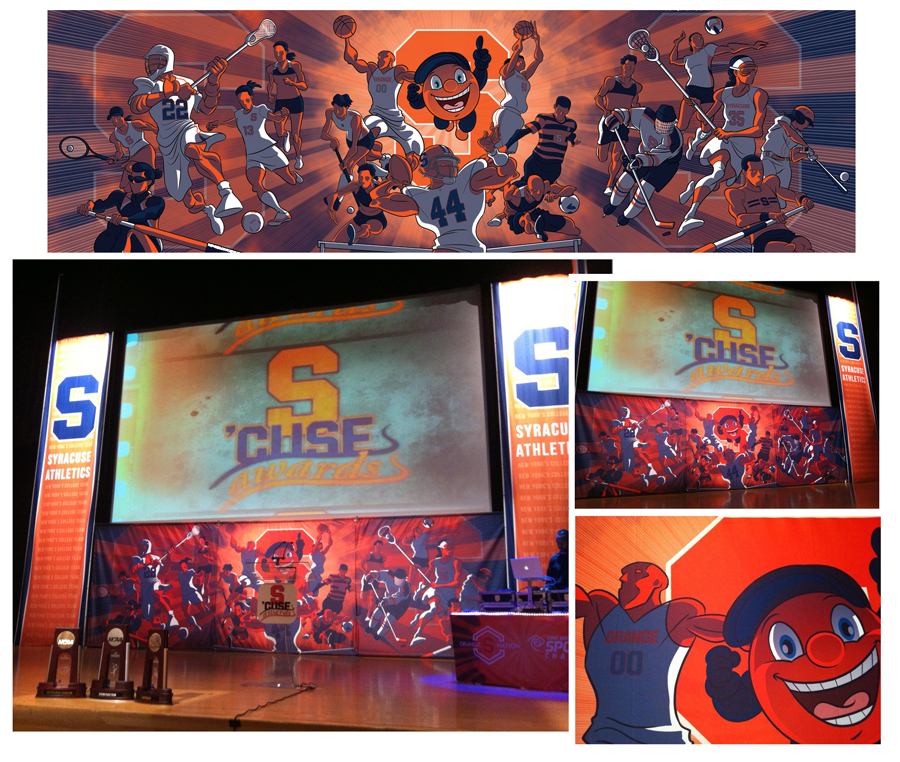 Cuse Awards Backdrop