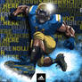 adidas football art- UCLA Bruins