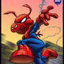 Spider-Ham illustration for Topps Marvel Collect