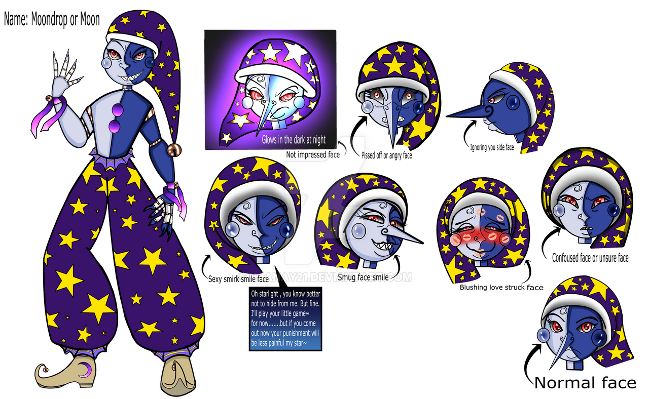 Fnaf moondrop by njanay21 on DeviantArt
