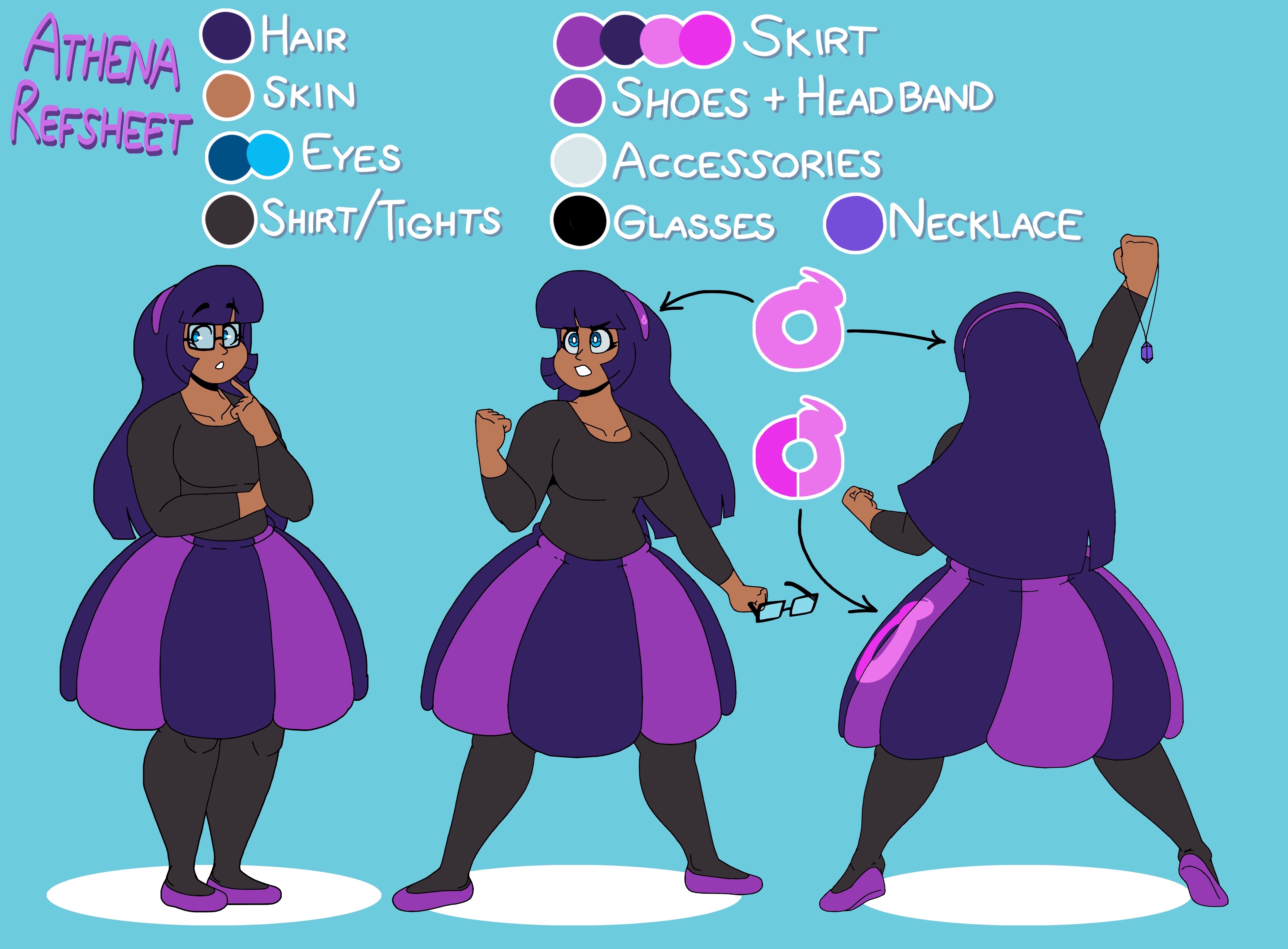 Athena Roses Deviantart Athena Ref-Sheet by CailaUniverse on DeviantArt