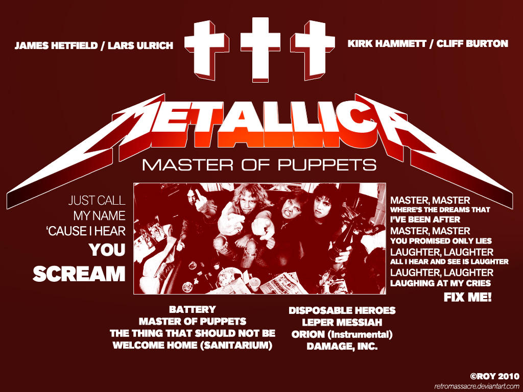 master of puppets wallpaper by