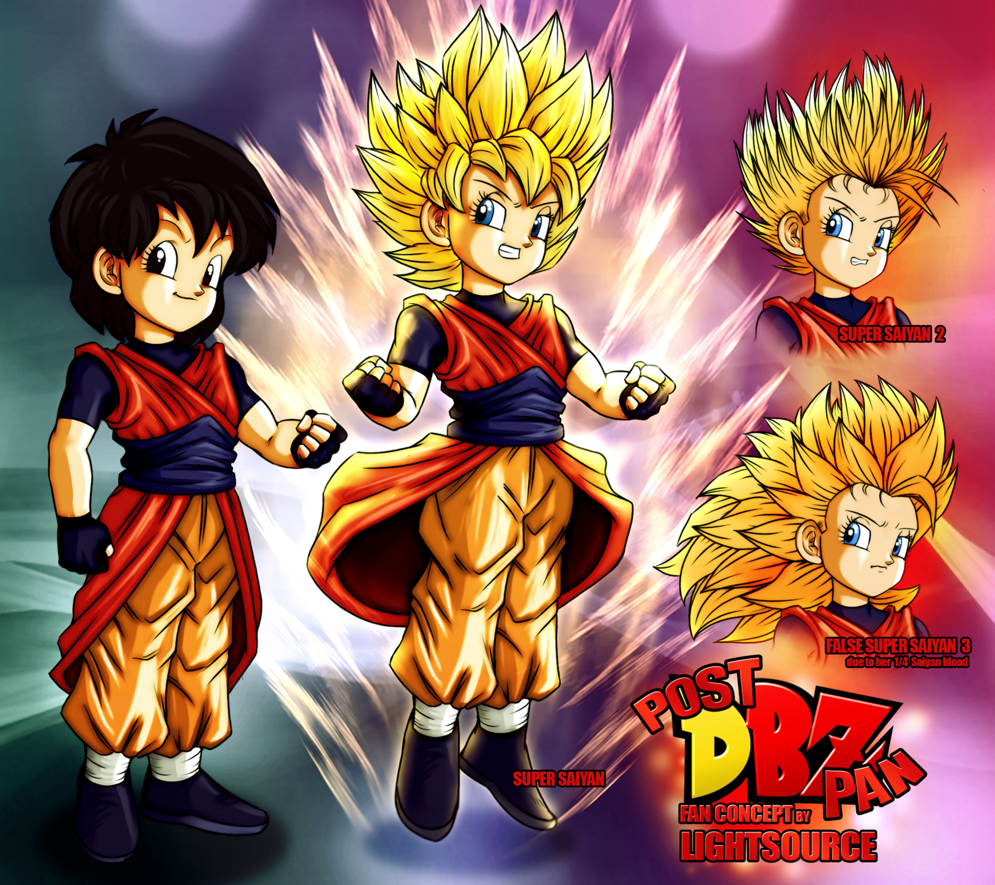 Post DBZ Pan fan concept by xXLightsourceXx on DeviantArt