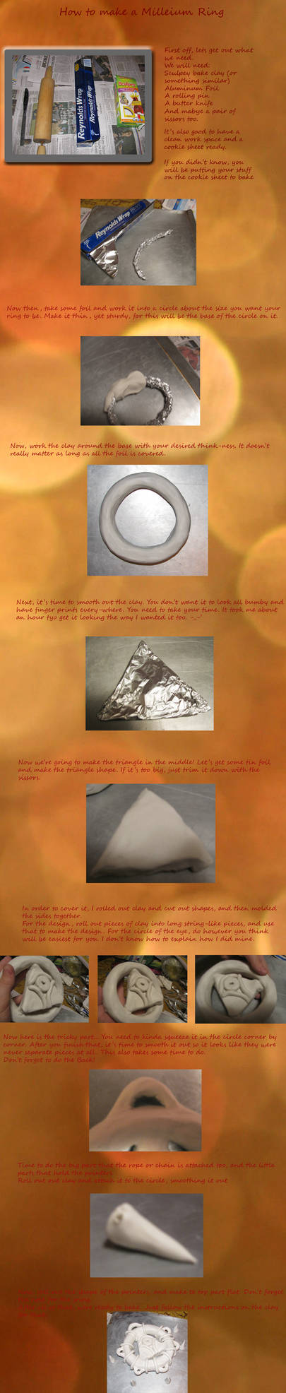 How to make a Millenium Ring by akaneshrio