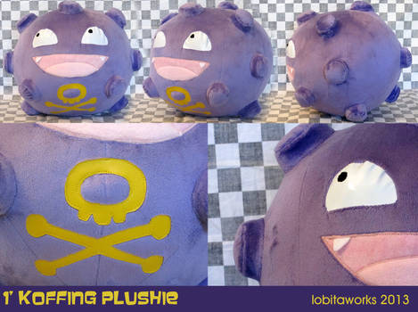 1' Koffing Plush