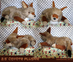 2.5 Foot Coyote Plush