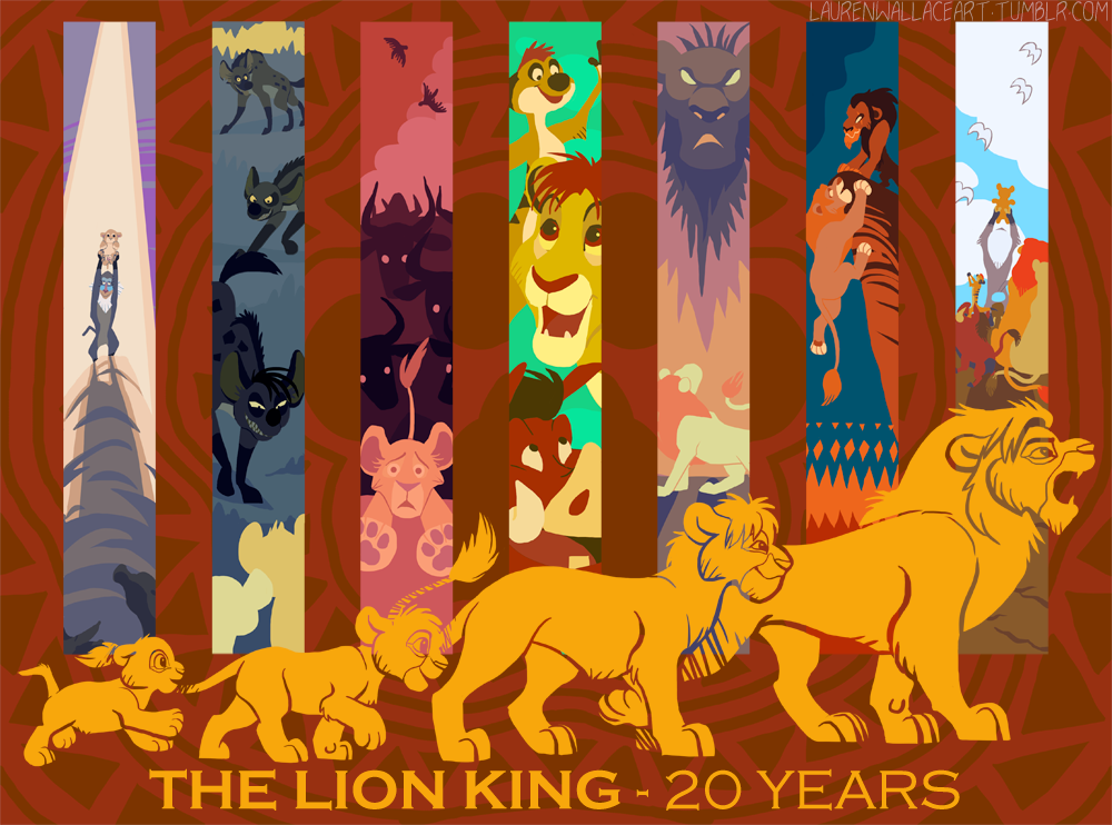 The Lion King 20th Anniversary by GrowlyLobita on DeviantArt The Lion King 20th Anniversary by GrowlyLobita on DeviantArt
