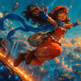 ZOE RUNNING IN HER WORLDS HASTE BROKEN WORLDS