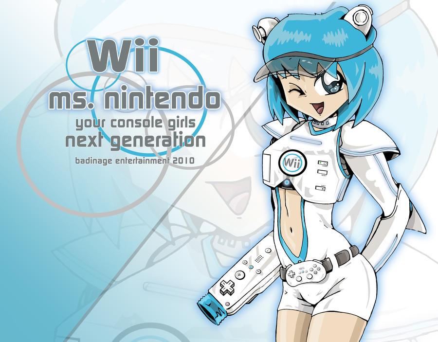 Ms. Nintendo Wii by animefuzz on DeviantArt