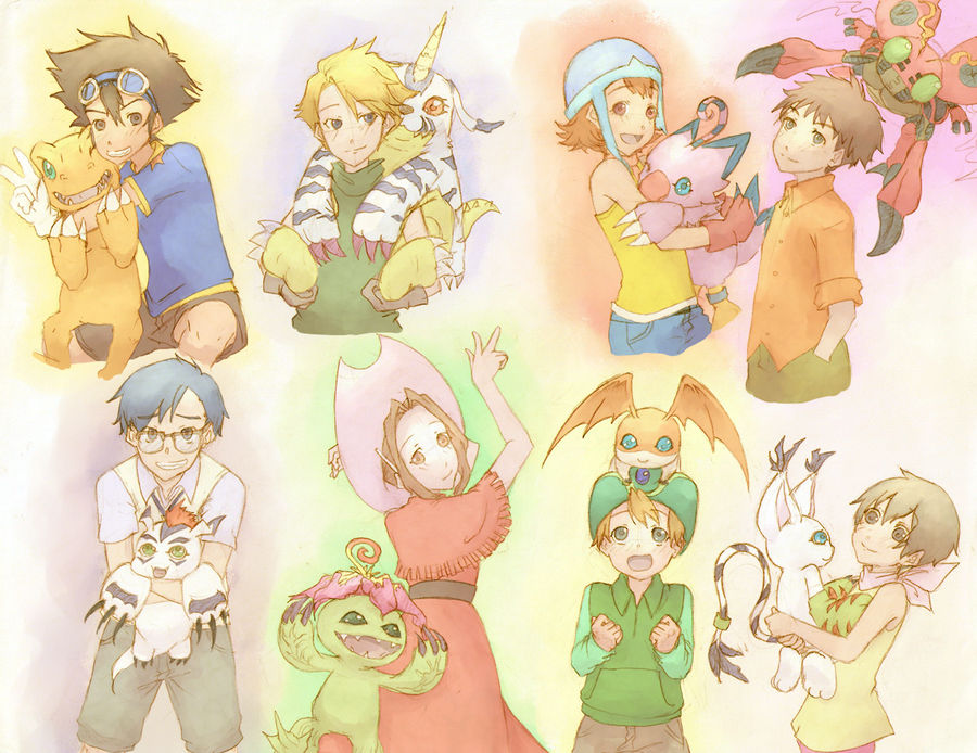 Deviantart Reference Digimon Digimon by skrlt on DeviantArt