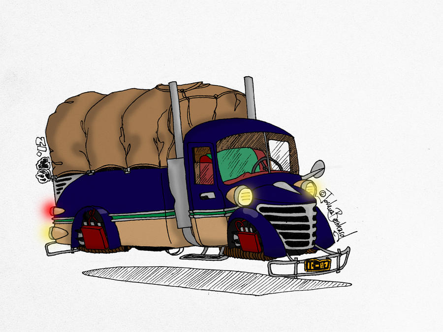 Dieselpunk Truck I