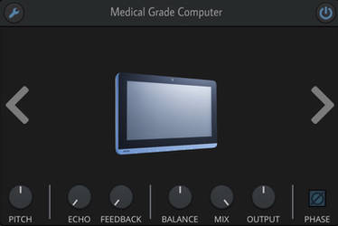 Medical Grade Computer for Speakers Concept