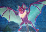 Copy of RJ Palmer's Noivern in Oil Pastel by MosasaurWorks