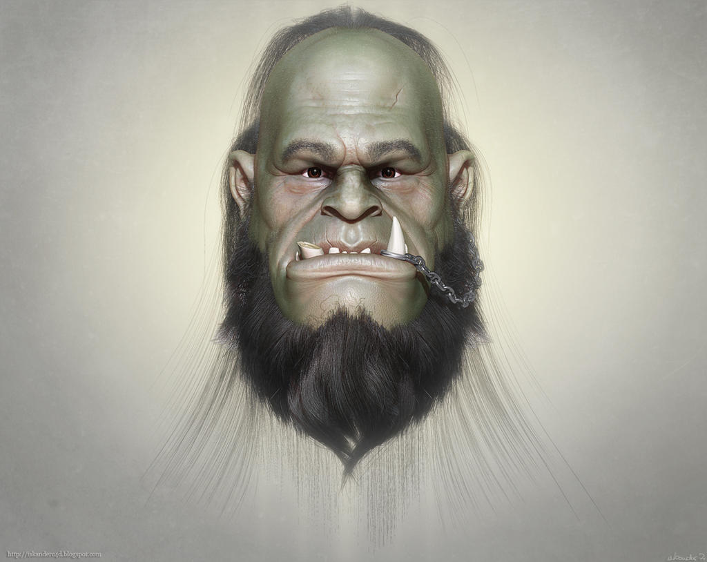 Orc portrait