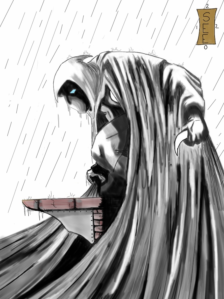 Moon Knight in the Rain