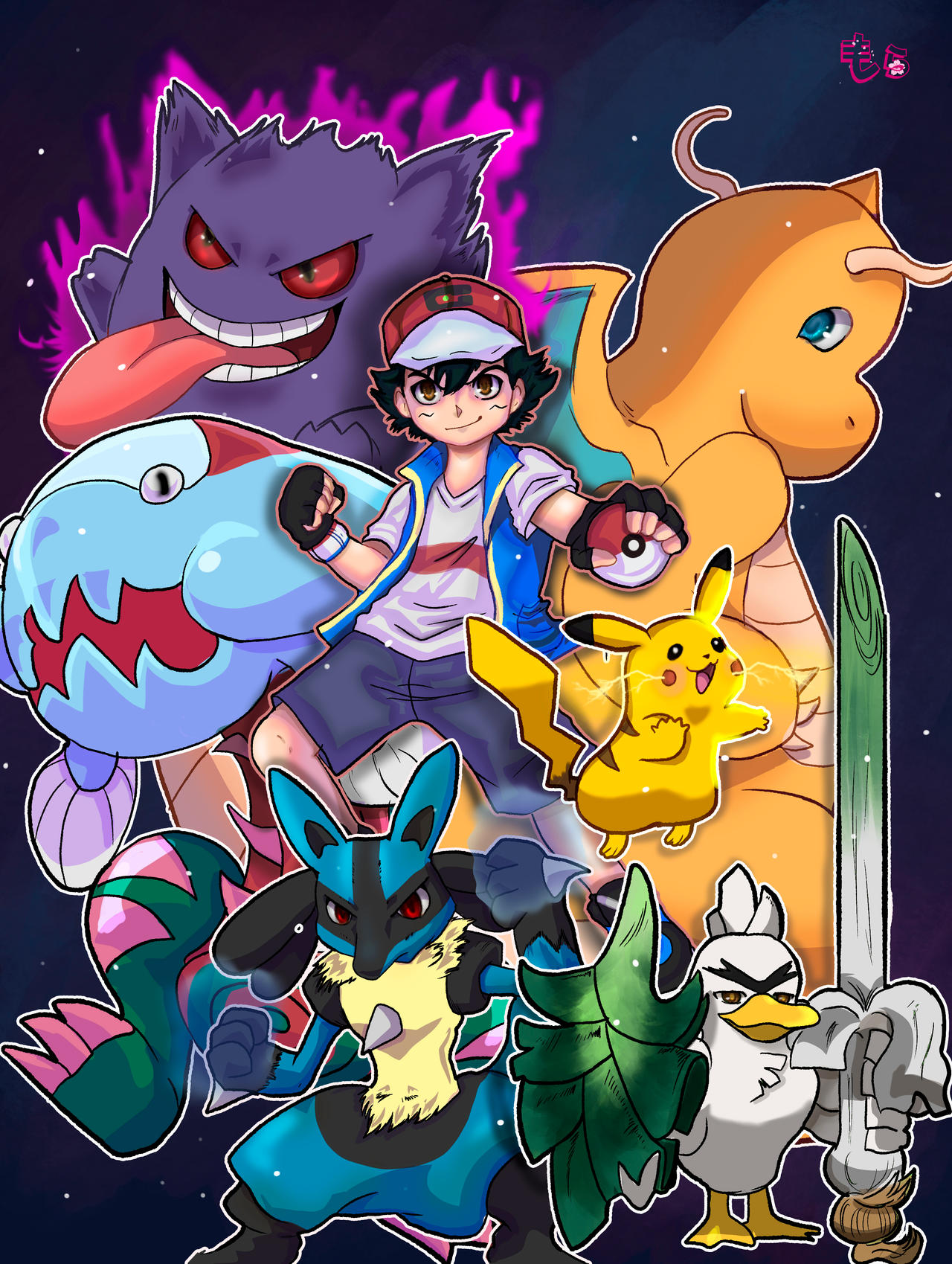 Pokemon Ash Ketchum By Tatissenseii On DeviantArt pokemon-ash-ketchum-by-tatissenseii-on-deviantart