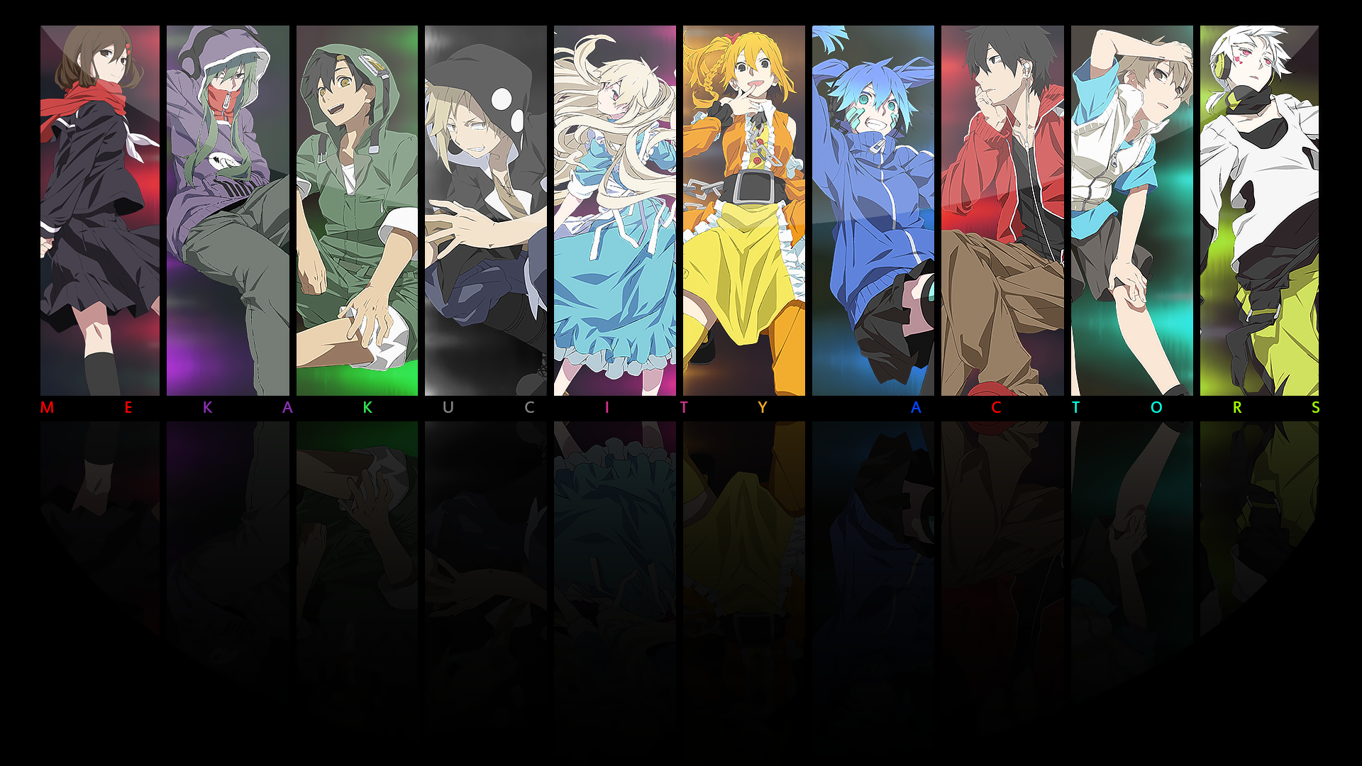 Mekaku City Actors Wallpaper: Mekakuciy Actors